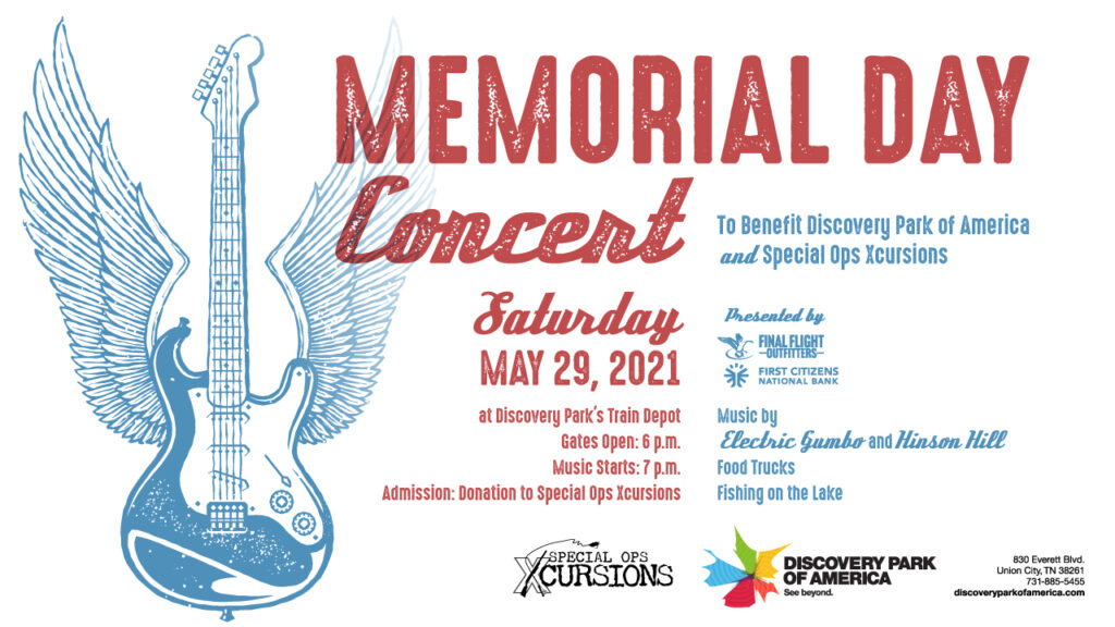 Memorial Day Weekend Concert to be Held at Discovery Park of America